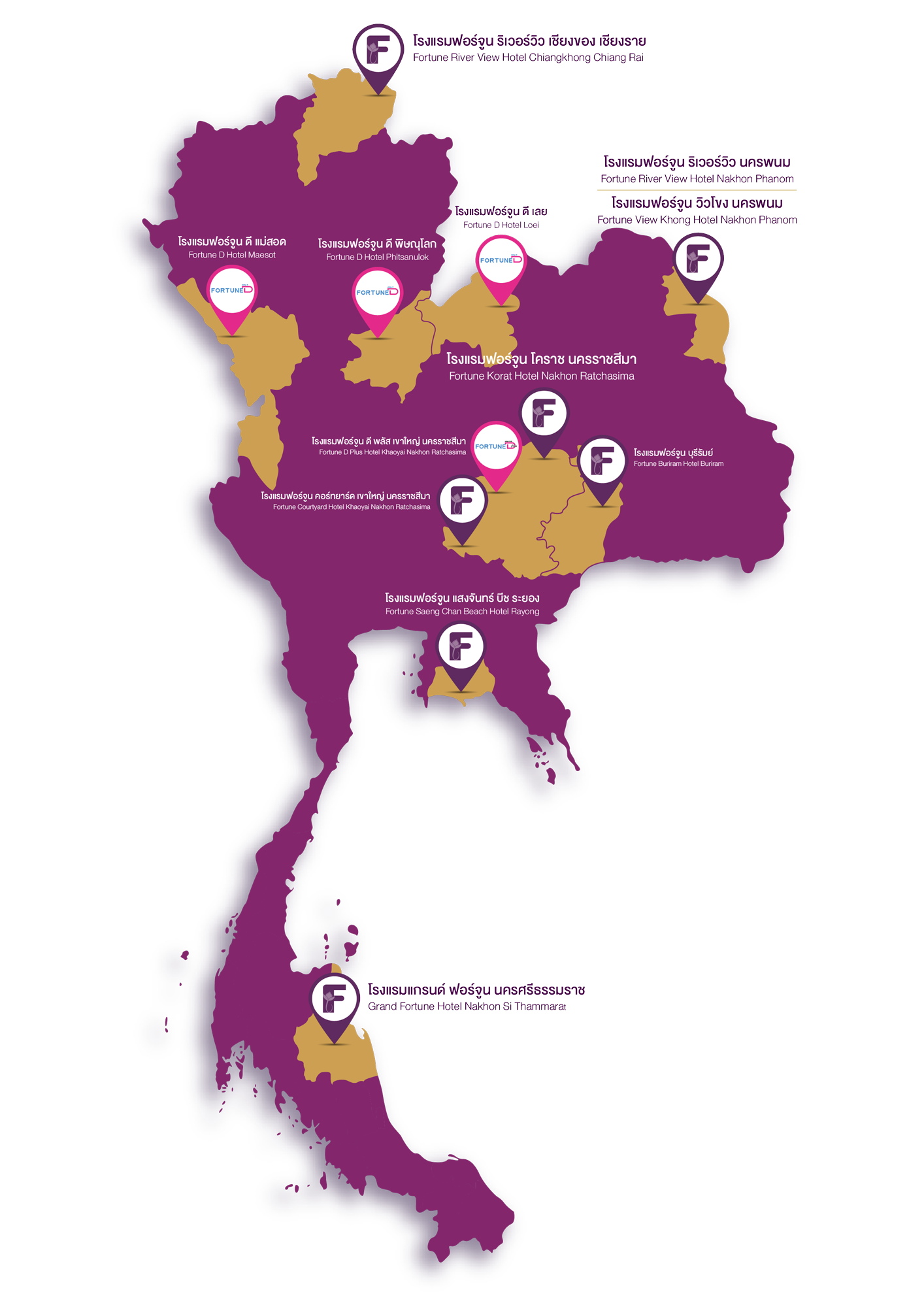 map only 01 - Fortune Hotel Group